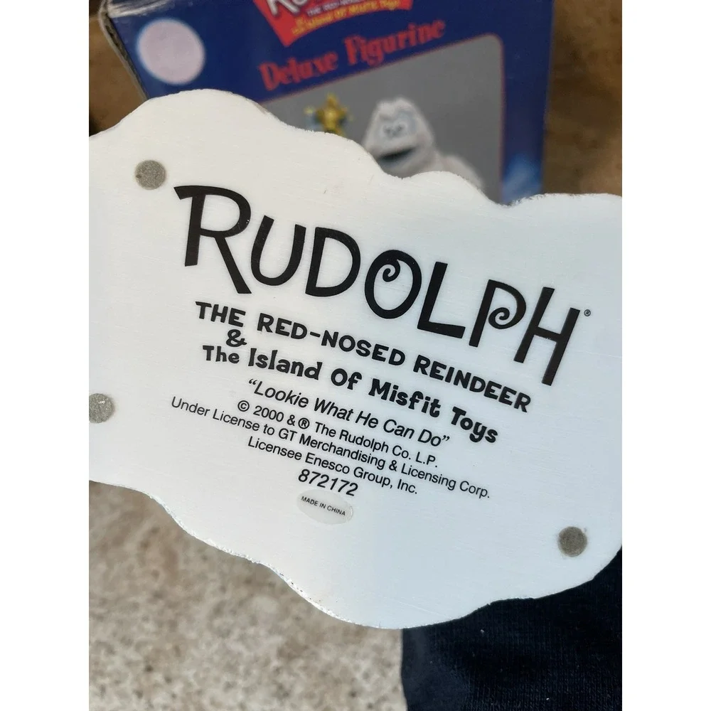 Vintage Rudolph‎ Island of Misfit Toys Bumble Figurine Enesco 2000 With Box
